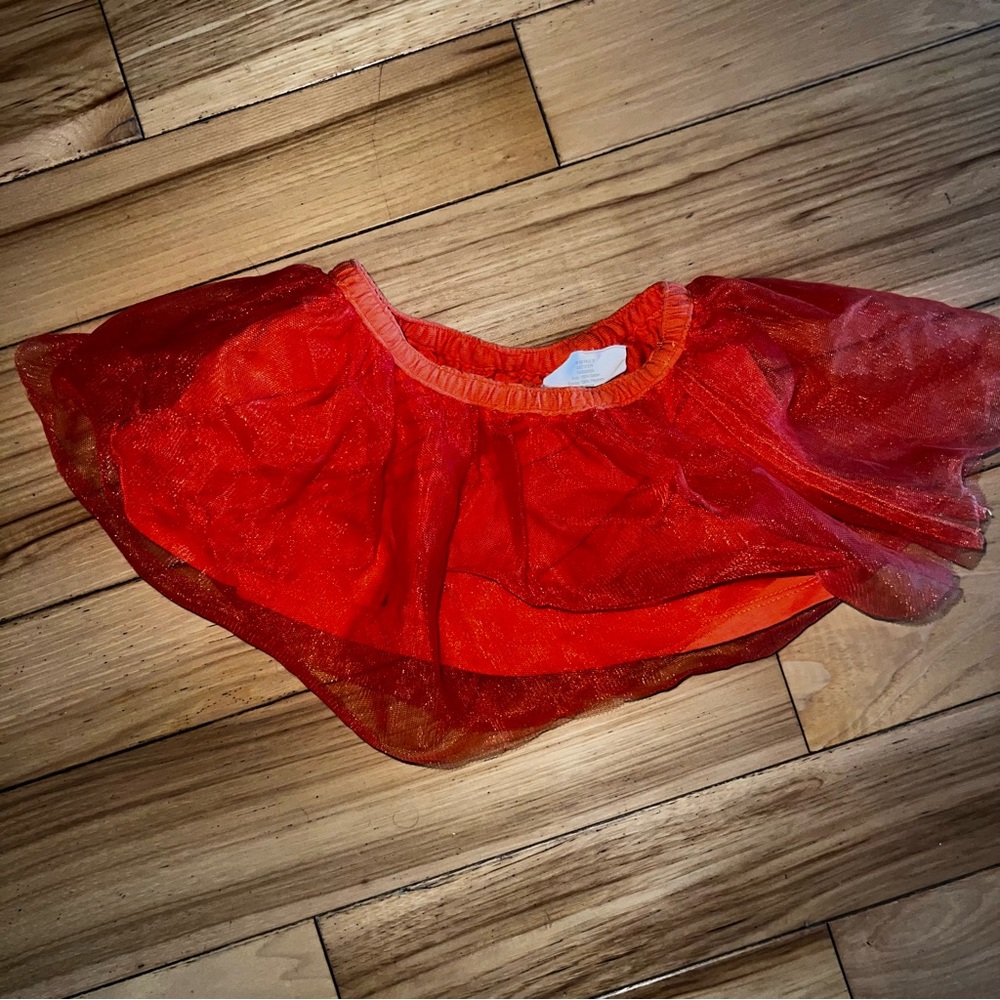 🌷5/$13! Orange baby tutu